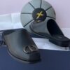 Men Quality Half Shoe - Black