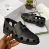 Versace Men Shoe Sandals - Black