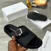 Balenciaga luxury Pam slipper- black