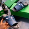 Mister luxury slipper- Teal/Navy blue