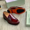 Bebbtouze D-Ring Polished Loafer “Burgundy