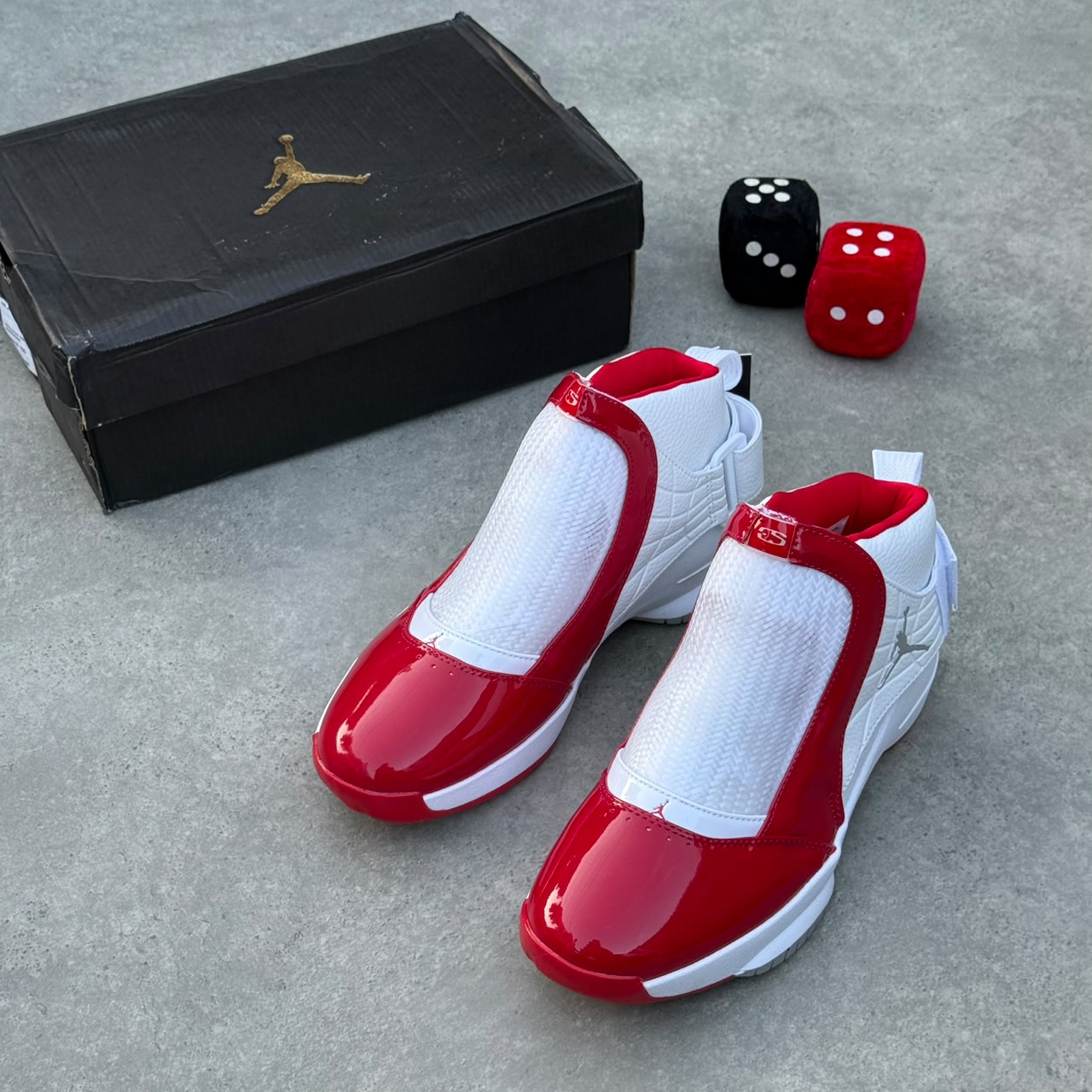 Air Jordan 19 Slip-On “FIRE RED