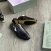 Bebbtouze Croc-Textured Slip-On Mule “Black