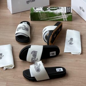 Kenzo luxury slide- white