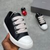 Rick Owens Low Top “Black Leather