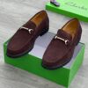 Clark  suede loafer  brown