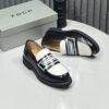 FDCP Two-Tone Penny Loafer “Black/White