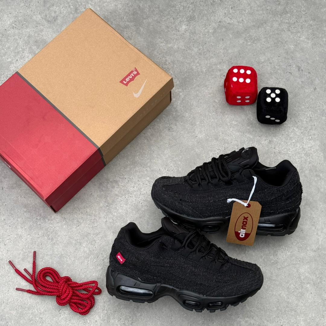 NIKE AIR MAX 95 OG LEVI’s BLACK DENIM SNKS®️