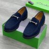 Clark  suede loafer  blue