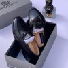 Maurizio Executive Loafer - Black Leather